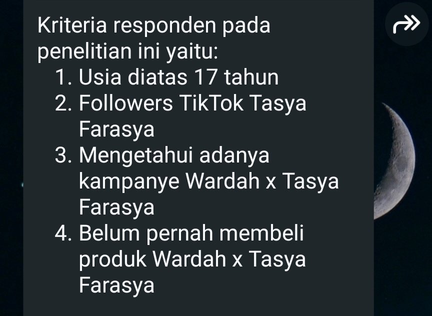 wroisant's tweet photo. @awemire @muncorner Kakak haloo mjb. Aku lagi neliti Tasya farasya dengan produk Wardah... Kakak berkenan jadi responden aku ga yaa? 🥹🙏 https://t.co/47bPQzACmj