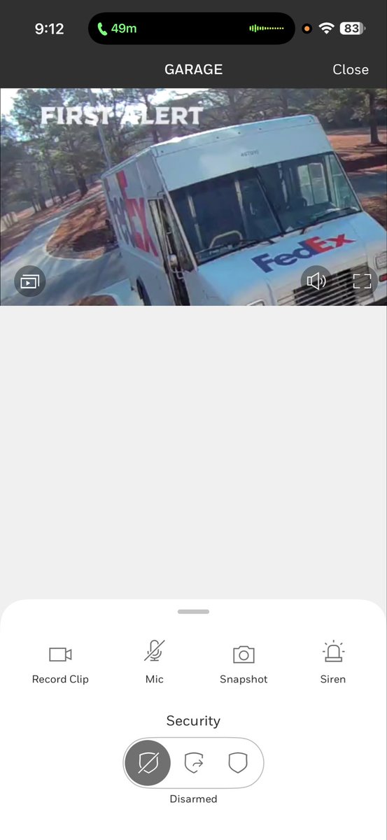 as1a_m's tweet photo. @FedEx your driver parked in my driveway way with this big truck to only DRAG my package to my garage instead of my door. Tired calling customer service line multiple times for it to only hang up on me https://t.co/A868GnbVbd