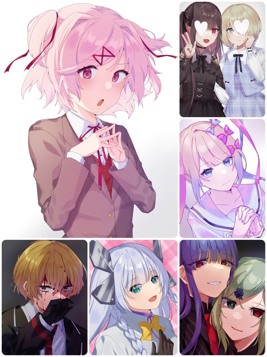 ans830's tweet photo. ꕤ 有償依頼受付中 ꕤ

アイコン、立ち絵、歌ってみた動画用サムネイルなど
かわいい〜ちょっとダークな絵柄までお任せください！

ご相談お待ちしております🙇

#イラスト依頼 #有償依頼受付中 #お仕事募集中 https://t.co/7Bi1eyFkAM