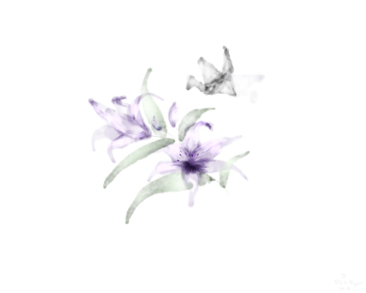 JeraCyrus's tweet photo. True serenity often hides within the gentlest hopes.

Lily's Blessing 03- Faith in Prayer

#artistsonX  #Lily  #digitalpainting https://t.co/Q014JYn381