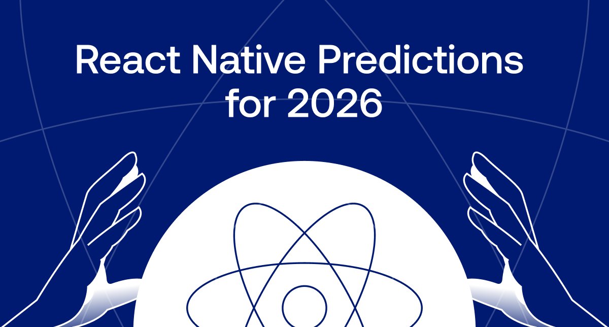 We did some crystal ball gazing to try to foresee the future of React Native and the key trends for 2026! 🔮

Check out our new article, featuring insights from <a href="/kacperkapusciak/">Kacper Kapuściak</a>, <a href="/breskin67/">Jakub Piasecki</a>, <a href="/tomekzaw_/">Tomasz Zawadzki</a>, <a href="/piaskowyk/">Krzysztof Piaskowy</a>, <a href="/WoLewicki/">Wojciech Lewicki</a>, and <a href="/blazejkustra_/">Błażej Kustra</a>. 🚀