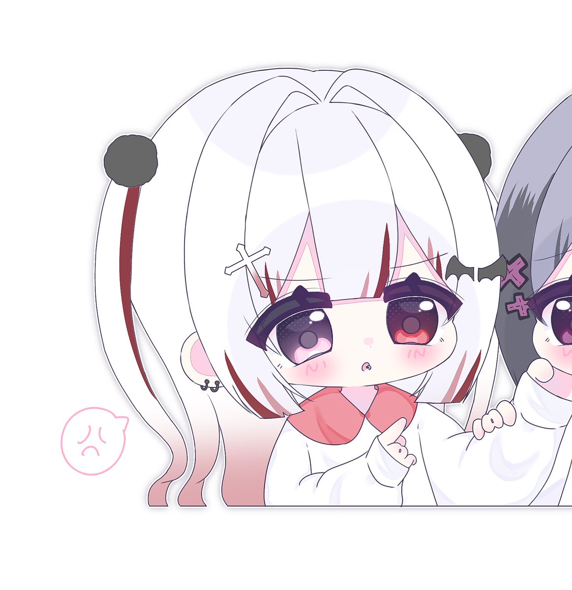4vcdz7's tweet photo. @nigxl4 しなちゃん参上する😭
右の子の髪型メイドツインテールって髪型でぴんくのインナーでおねがいできますかT_T https://t.co/0cgFc9NuTB