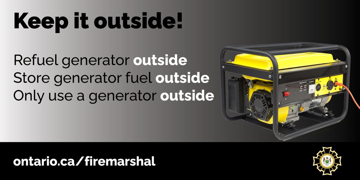 's tweet image. During a #PowerOutage, #HamOnt residents are reminded to ensure stoves and other appliances are turned off as this presents a danger when power is restored. Use flashlights or battery-powered lighting instead of candles. Operate generators wisely.
 
#BePrepared #StrongForYou