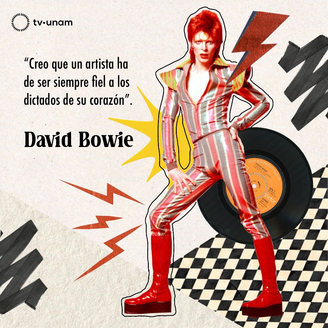 🎶🎙️Conocido como «El camaleón del rock», David Bowie no solo fue un músico excepcional, sino un artista conceptual que desafió las convenciones de género, moda y arte a lo largo de cinco décadas. Celebramos su natalicio con esta playlist.👉bit.ly/4psKgEi