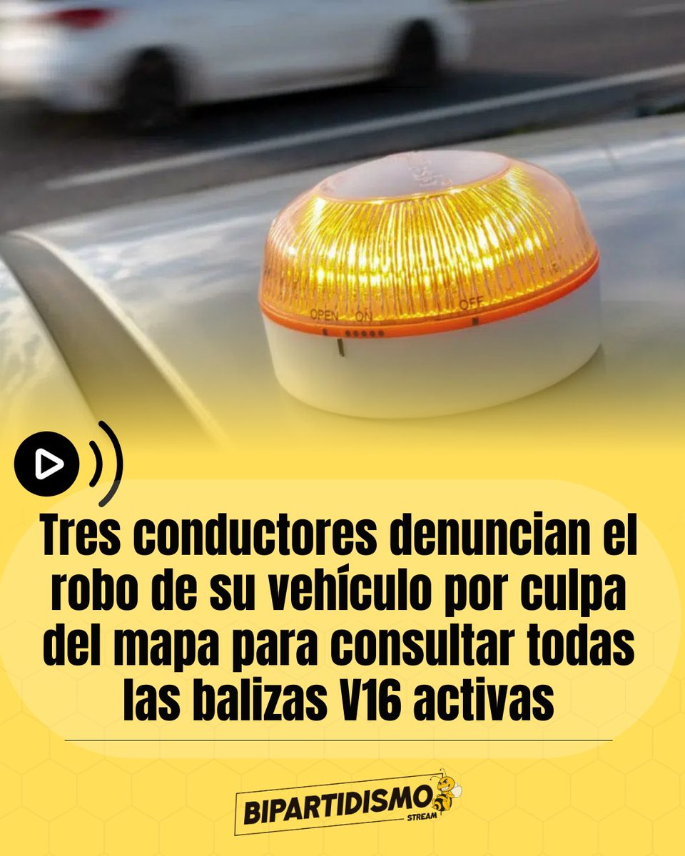 🔴 Tres conductores denuncian el robo de su vehículo por culpa del mapa para consultar todas las balizas V16 activas.

gaceta.es/espana/tres-co…