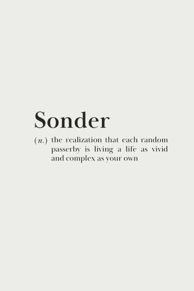 wordsporn's tweet image. Sonder