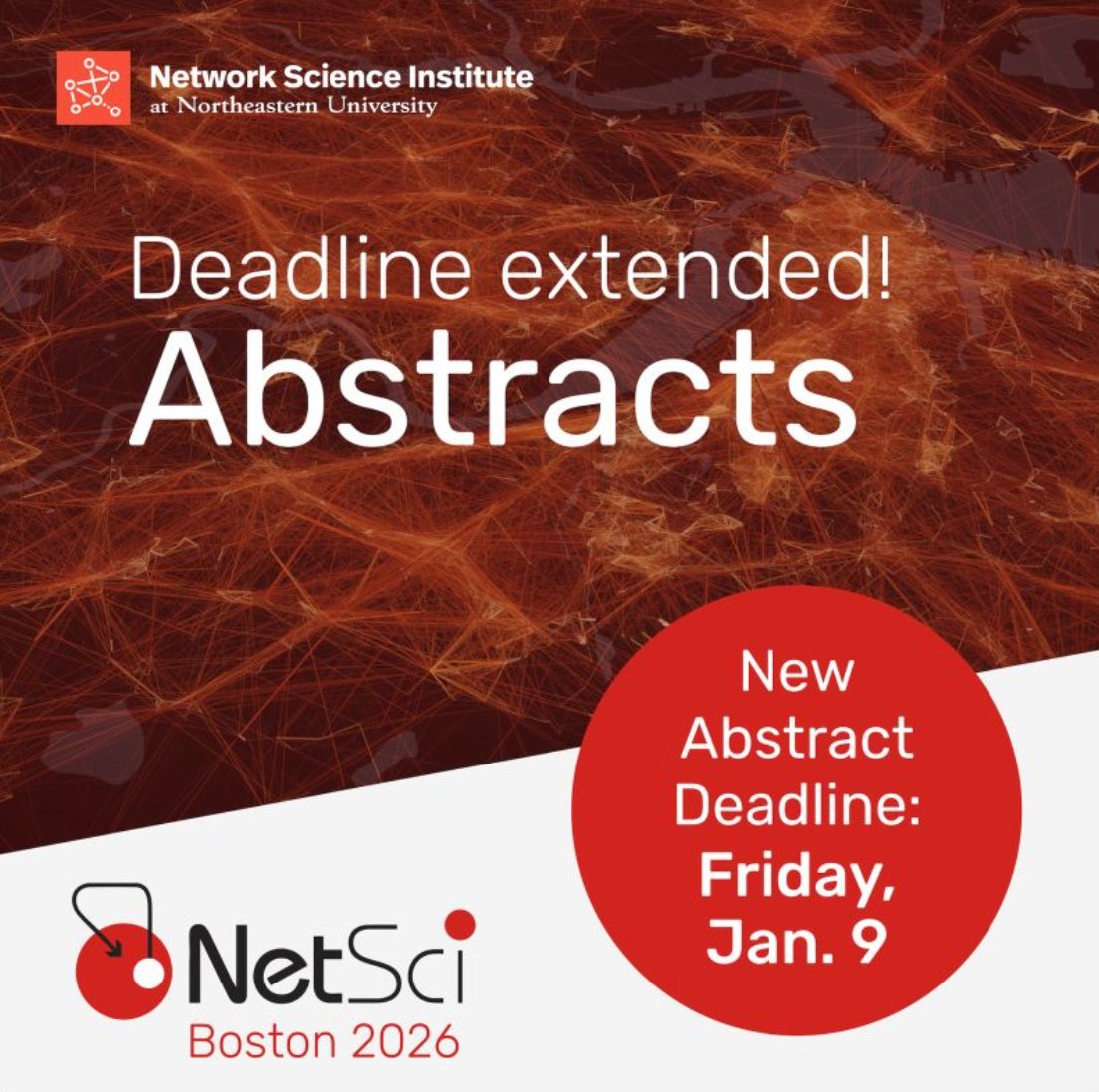 NetSci 2026 tweet media