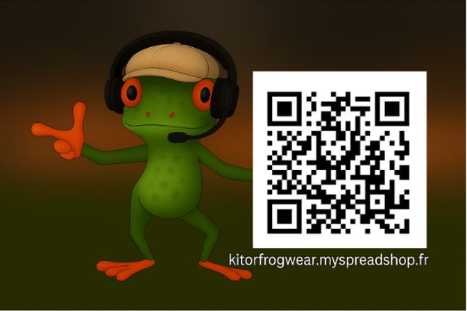 kitor060's tweet photo. 🐸 La boutique Kitor Frogwear est ouverte !   T-shirts, mugs et accessoires inspirés de l’univers espiègle de Kitor la grenouille. 🛒 https://t.co/LlPosNnEZF
#KitorFrogwear #KitorLaGrenouille #BoutiqueOuverte #TwitchFR #Merch #FrogVibes https://t.co/6S5n4piwMk
