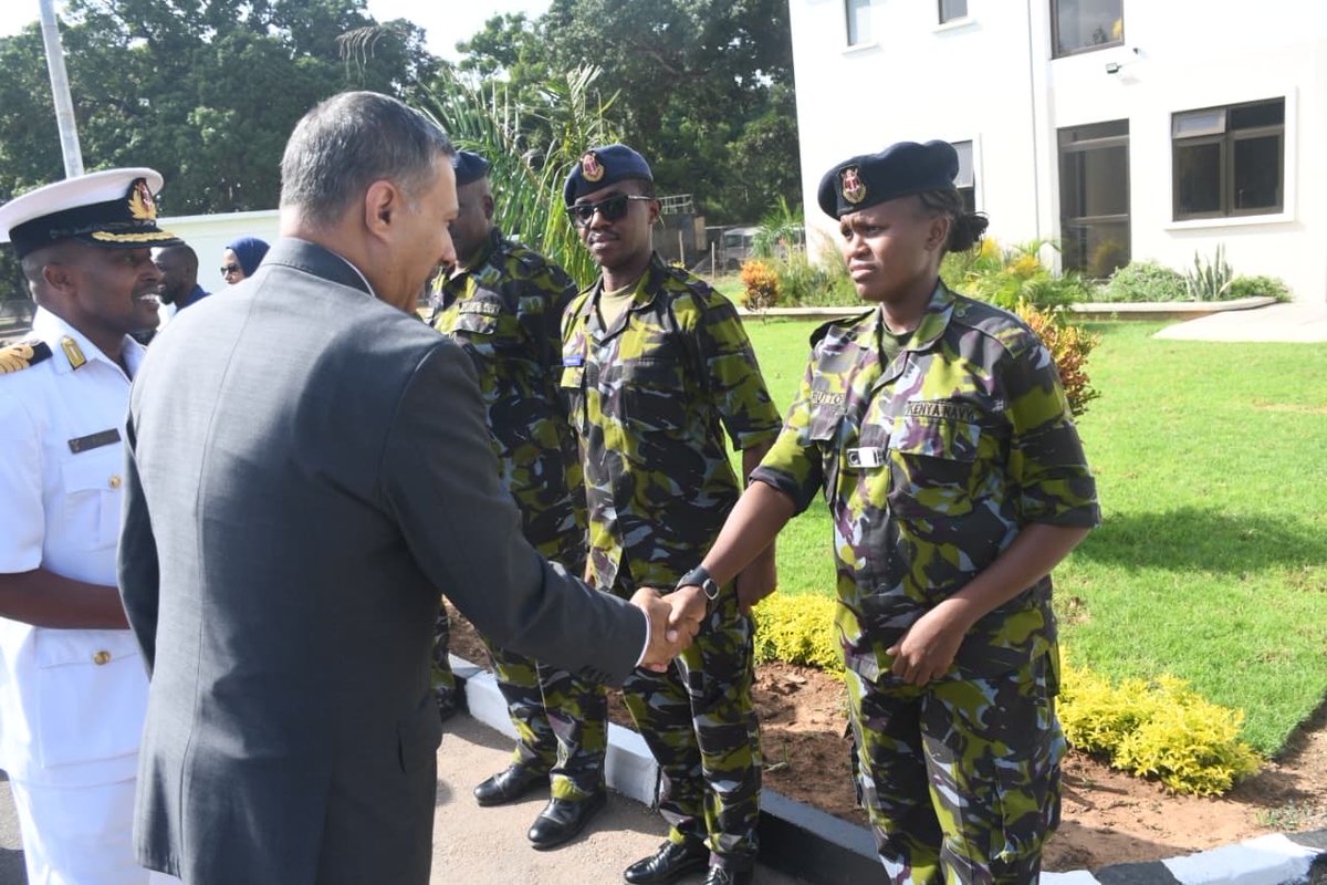 IndiainKenya's tweet photo. High Commissioner @AdarshSwaika1 visited the CT Scan Radiology Complex of the Kenya Navy, commissioned in 2025 under grant assistance by Government of India, underscoring India’s commitment to defence healthcare cooperation and capacity building with friendly partner countries. 
🇮🇳🤝🇰🇪
@MEAIndia @kdfinfo @SpokespersonMoD @ahcimombasa