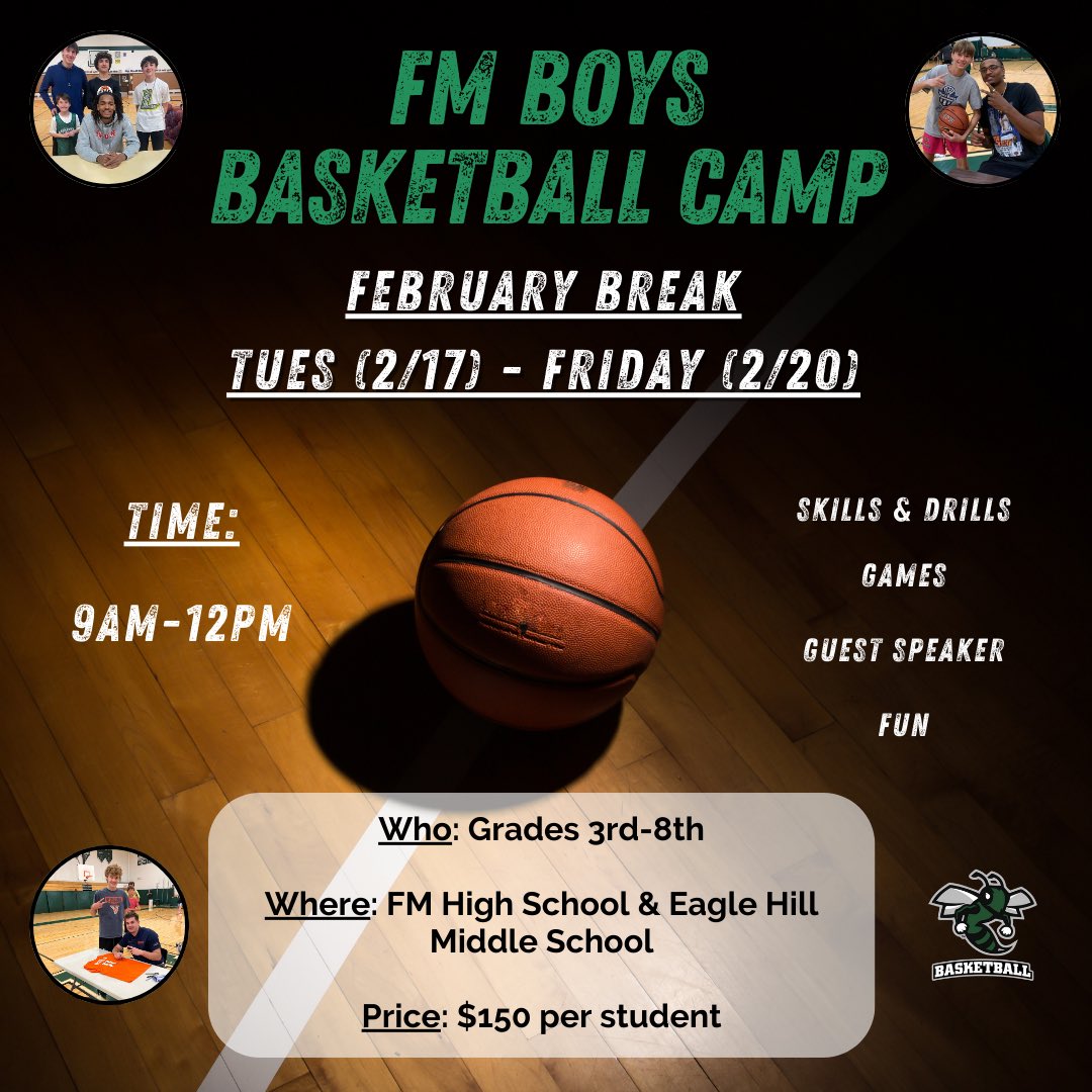 🚨2026 February Break Camp🚨

Skills, Drills, Games, Contests, Guest Speakers, &amp; Fun! Come Join! 🏀

Registration Link: ⤵️
manliustown.recdesk.com/Community/Prog…