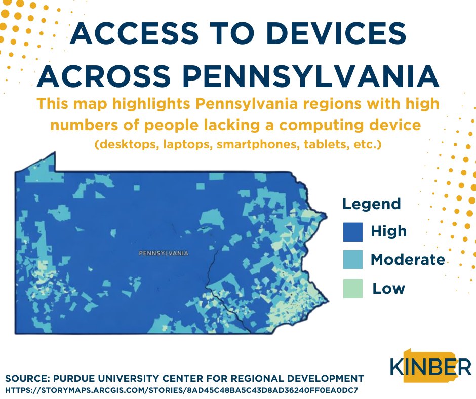 Updated Digital Divide Index data from Purdue University Center for Regional Development shows where device access needs shifted across Pennsylvania, 2019–2023. Reliable data leads to better solutions!

#DigitalAccessForAll #DigitalOpportunity
