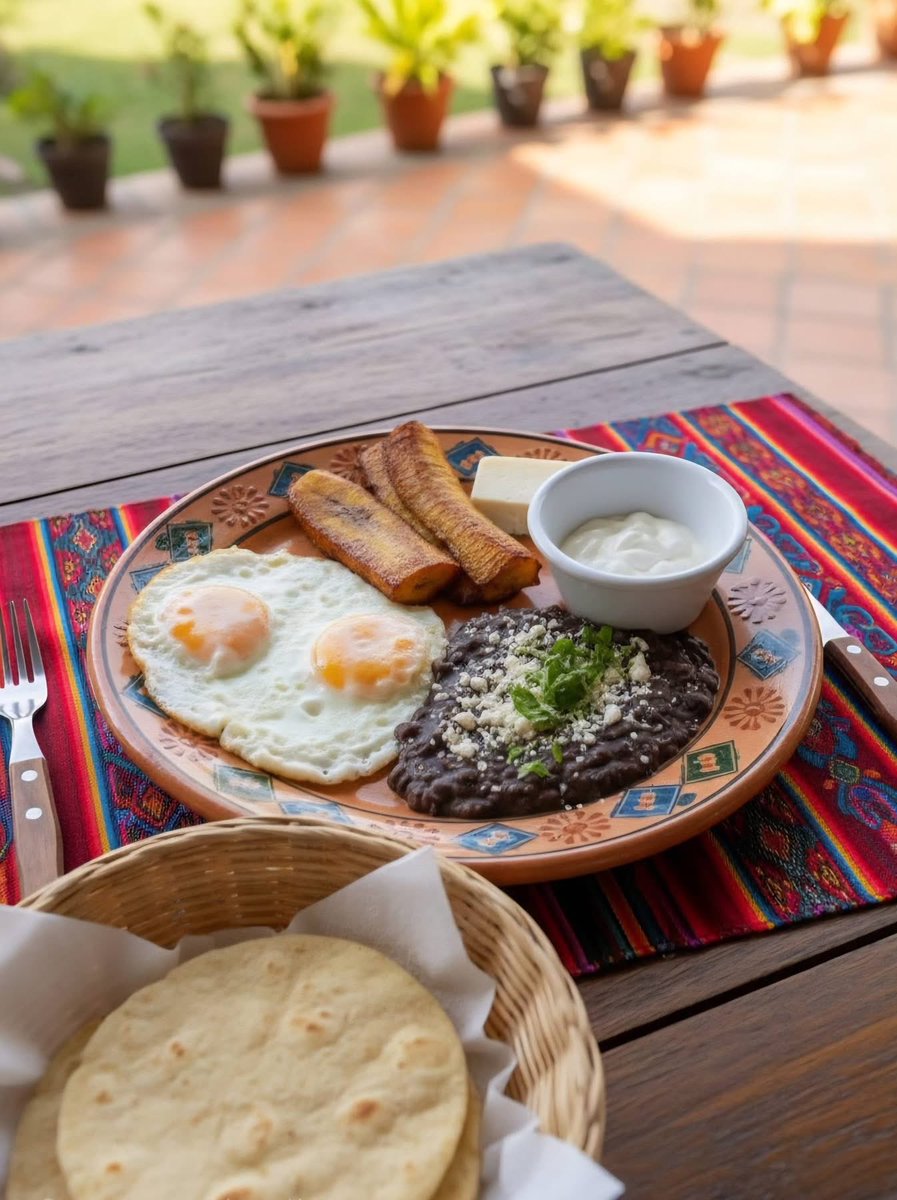 Buenos días feliz jueves                            Un desayuno chapin 🇬🇹😋
