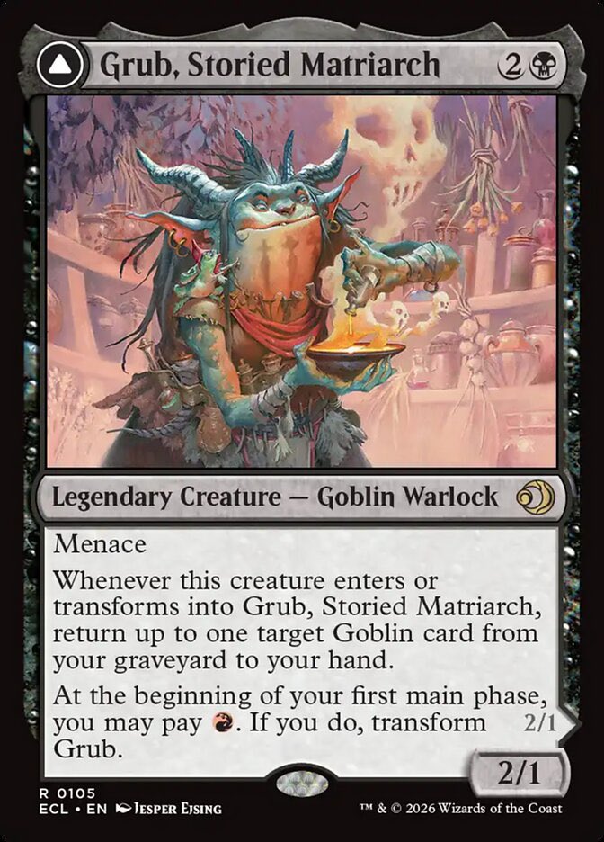 kurohitsuki's tweet photo. As a #Vorthos and fan of #Typal decks #MTGECL’s take on these titular #Commander cards show a level of restraint that I wasn’t really expecting?
Like the Kindred aspects of these cards are just tertiary to an overall gameplan. The back sides don’t even mention them at all.
Idk how I feel?