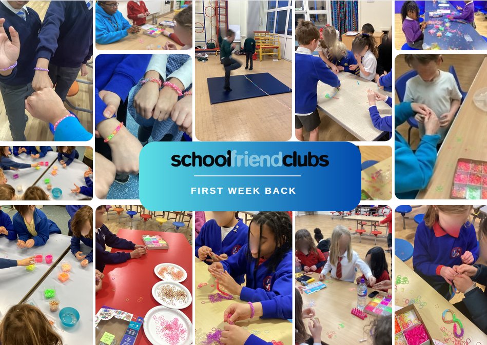 Our first week back,and what a week!
Loom bands went down an absolute dream with all ages, big and small. The creativity has been brilliant to see, and the kids have loved getting stuck in.And next week… Slime Week!Get ready for lots of gooey fun and messy hands.