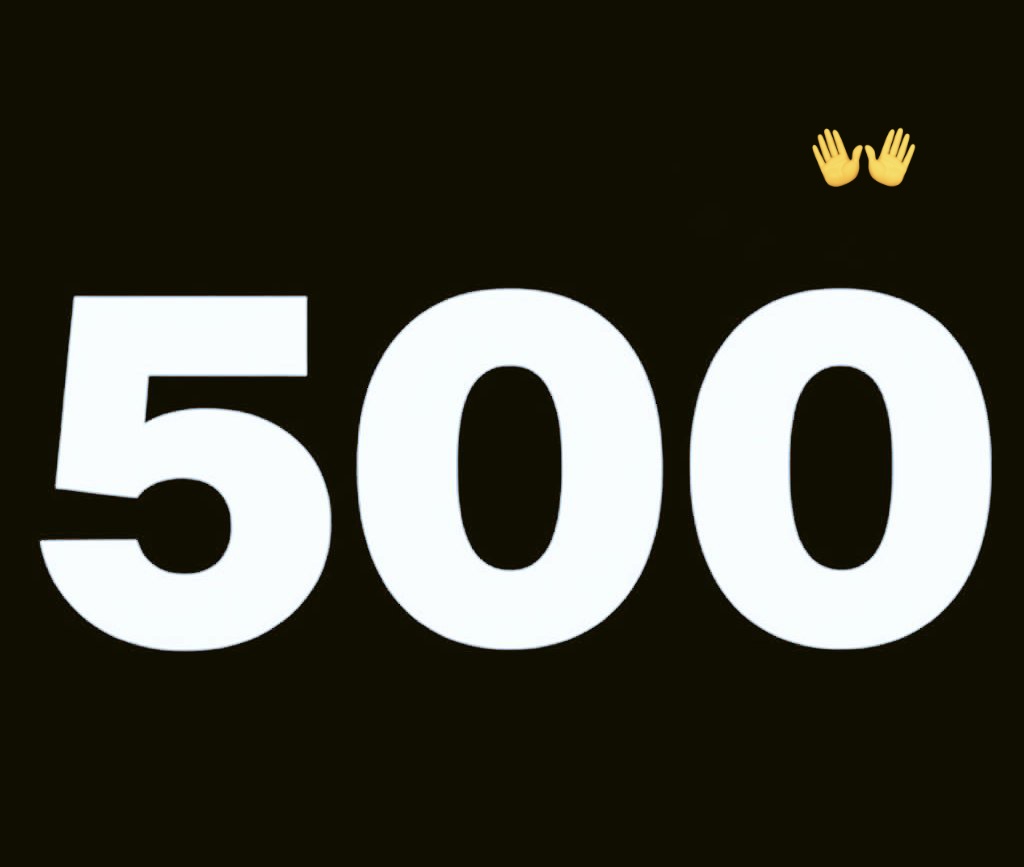 If you want 500 follower 

Say "Hi",  We follow you