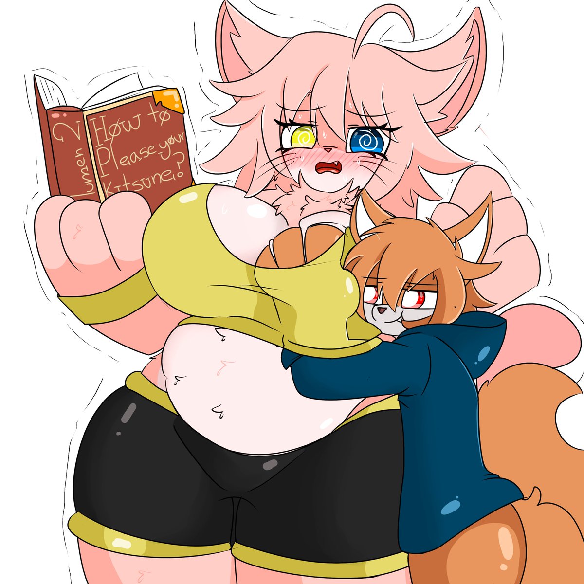 🐱+ 🦊 #kitsune #furry <a href="/Kris_G_DC/">Kris the tux cat!</a>