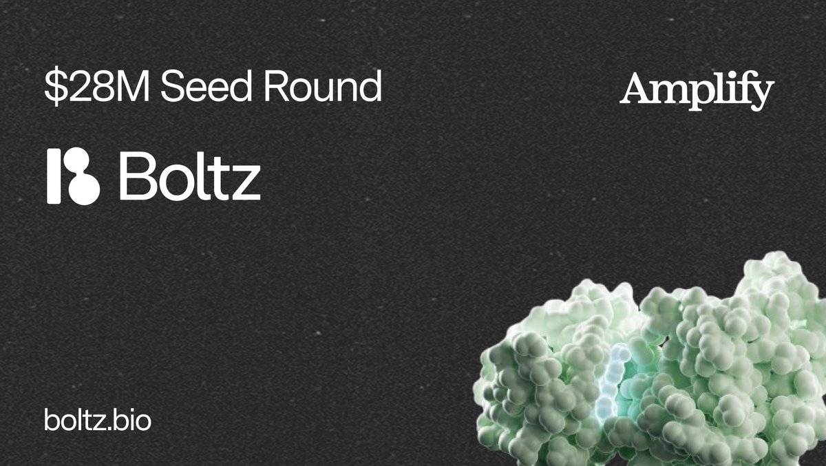 We co-led the $28M seed round for <a href="/boltz_bio/">Boltz</a> because we believe open models, usable software, and partnership (not competition) with academia and pharma will make AI a key piece of drug discovery and development.

Hundreds of thousands of scientists use Boltz across pharma,