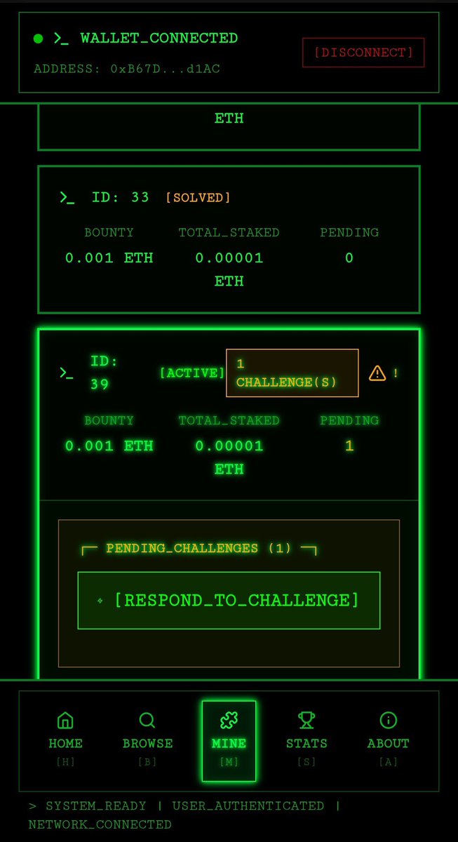 ChainHackerClan's tweet photo. Building ZK Guess - a number guessing game testing if ZK tools are ready for #gamedev 

Current POC: client-side proof generation +  on-chain Groth16 verifier. All secrets stay in your browser, proofs are  tiny enough to fit in a cast.

#zeroknowledge https://t.co/qjxyRQGjnb