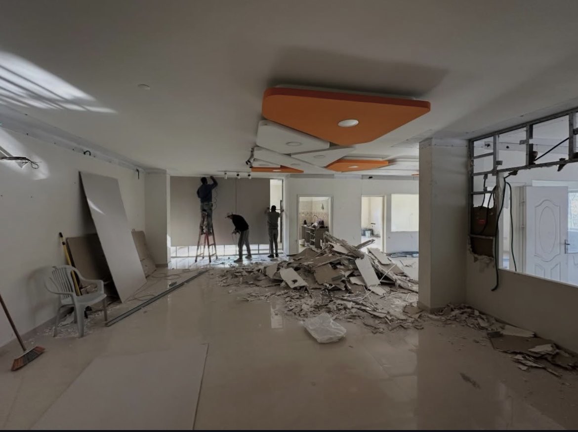 The first two weeks of work on building
Phoenix Library, the first library in Gaza after the genocide.

An empty space, learning once more how to breathe.

We build deliberately, with tired hands and a quiet, unwavering conviction that knowledge still belongs here.

Thank you to