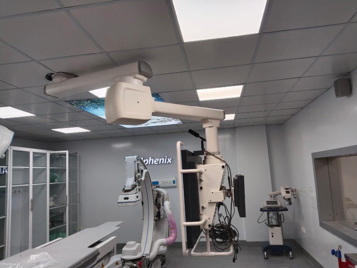 Cardiac catheterisation lab ready for the people of Mianwali. They wouldn’t have to travel to other cities for cardiac procedures.