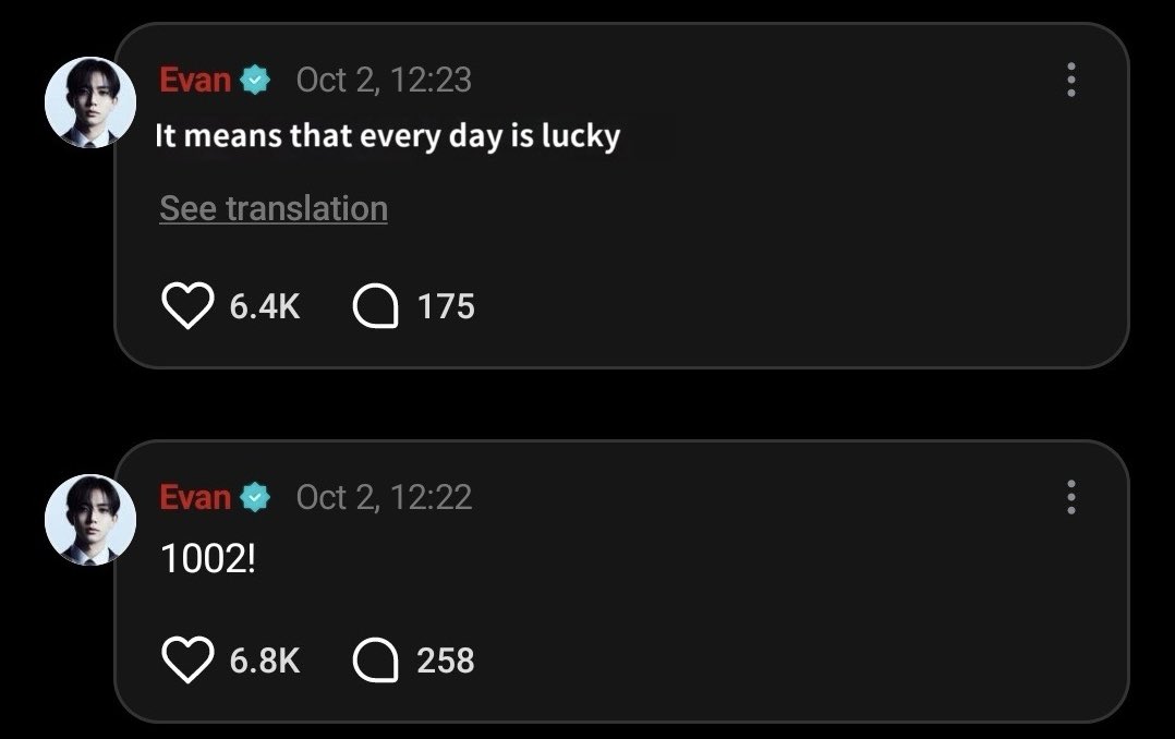 diesveneriz's tweet image. omg ternyata tanggal 2 oktober 2025 (1002)
ada engene yg nanyain lucky number ke heeseung terus dinotice dan dijawab
🐹 : 1002
🐹 : artinya setiap hari adalah keberuntungan

woww udah dispoiler sejak oktober. maaf evan engene buta map😭