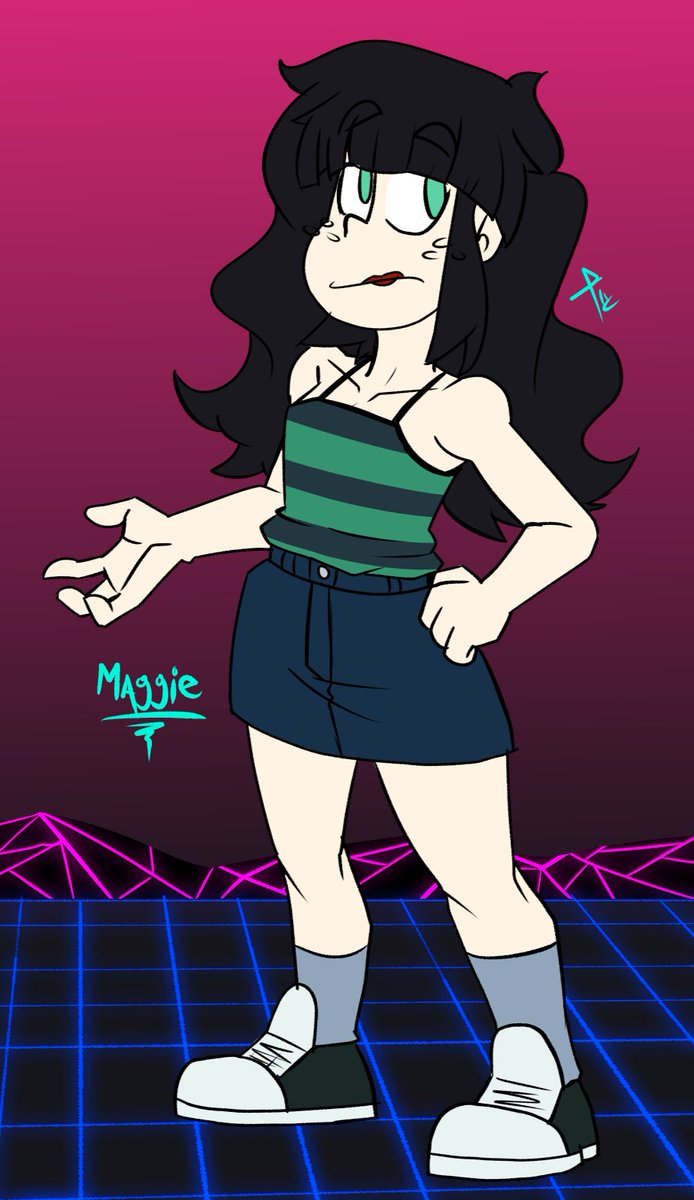 "Everybody Wants To Rule The World"
Maggie, pero es el año 1986 🕶️❤️
#Maggie #MaggieTLH #TLH #TheLoudHouse #fanart