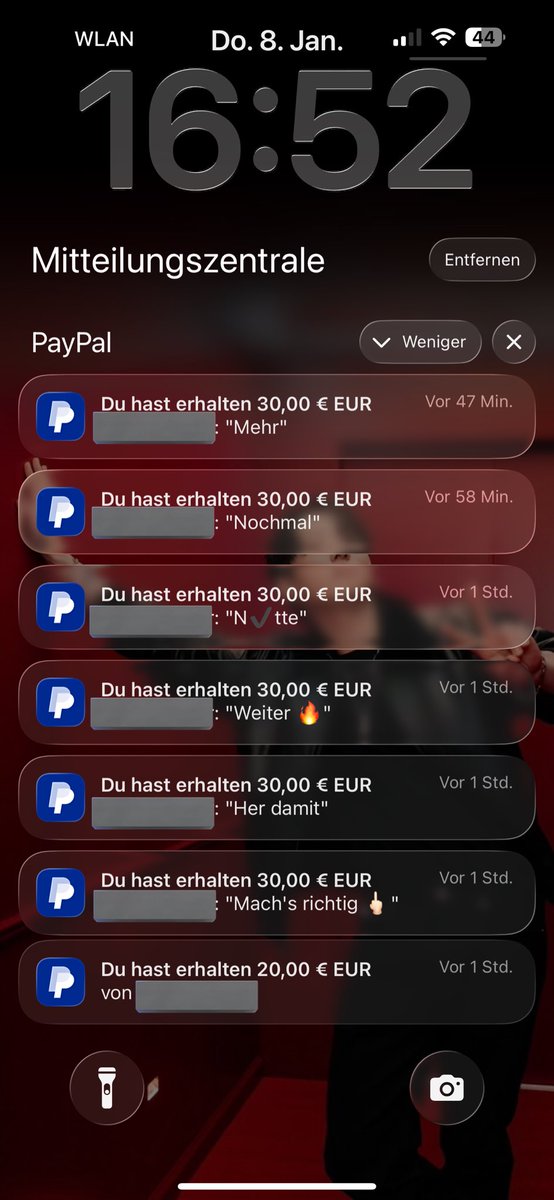 Die Sau hat 200€ in wenigen Minuten rausgespritzt 🔥 

Wie heiß ist das bitte!?

Wer ist der nächste?

#findom