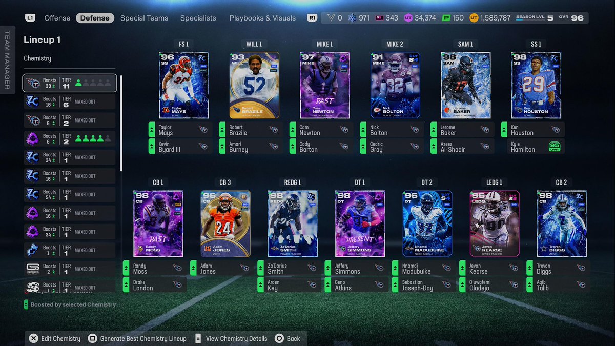 Titans theme team #TitanUp #Mut