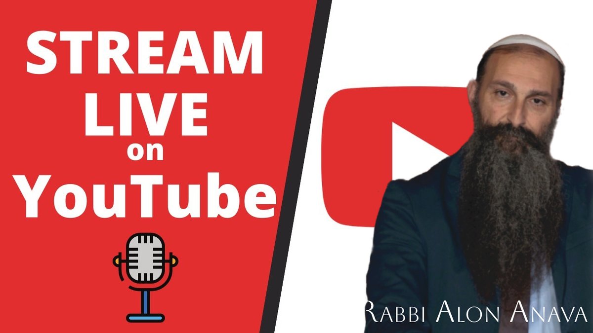 Rabbi Anava will be going LIVE on youtube in two hours

Powerful lecture about current events and biblical prophecies!

We will post a reminder before the LIVE starts

To watch the lecture LIVE visit youtube.com/@RabbiAnavaAlo… where you will find the LIVE video

🙏 Please share!