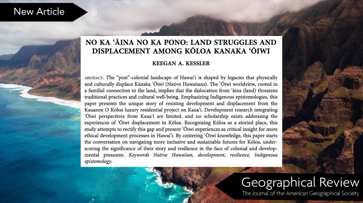 Geographical Review tweet media