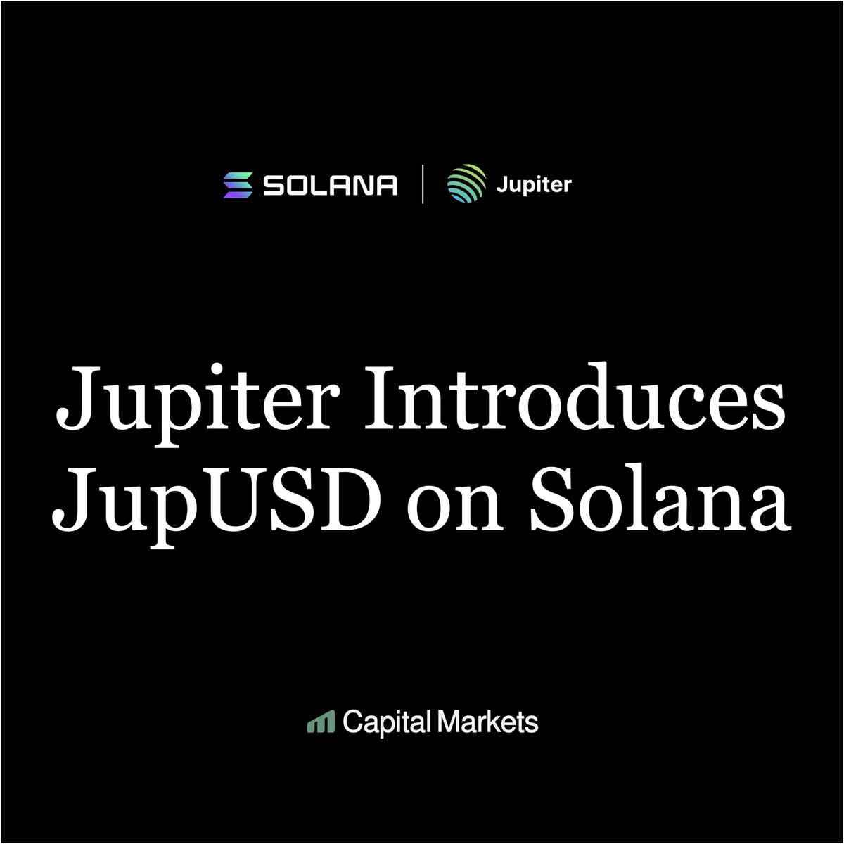 A new Solana-native stablecoin has entered the ecosystem. @JupiterExchange  has introduced JupUSD, a reserve-backed USD stablecoin. - Built on Solana  in partnership with @ethena_labs - Backed by USDtb with a USDC liquidity