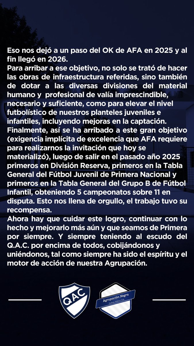 Alsina y Lora de Primera 2026 💙