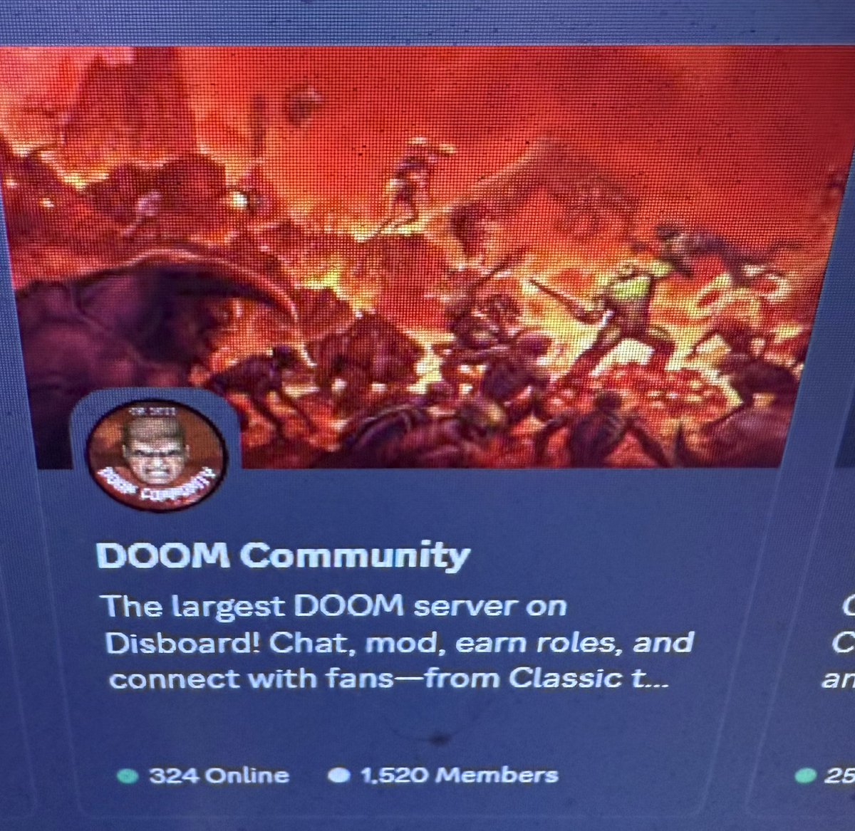 This is still unbelievable can’t believe we are on Discovery and we have pins too for DC come join our Discord server #DOOM and <a href="/discord/">Discord</a>  and <a href="/thedisboard/">DISBOARD</a>