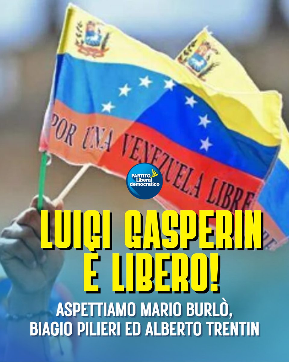 Partito_Libdem's tweet image. Viva il Venezuela libero!