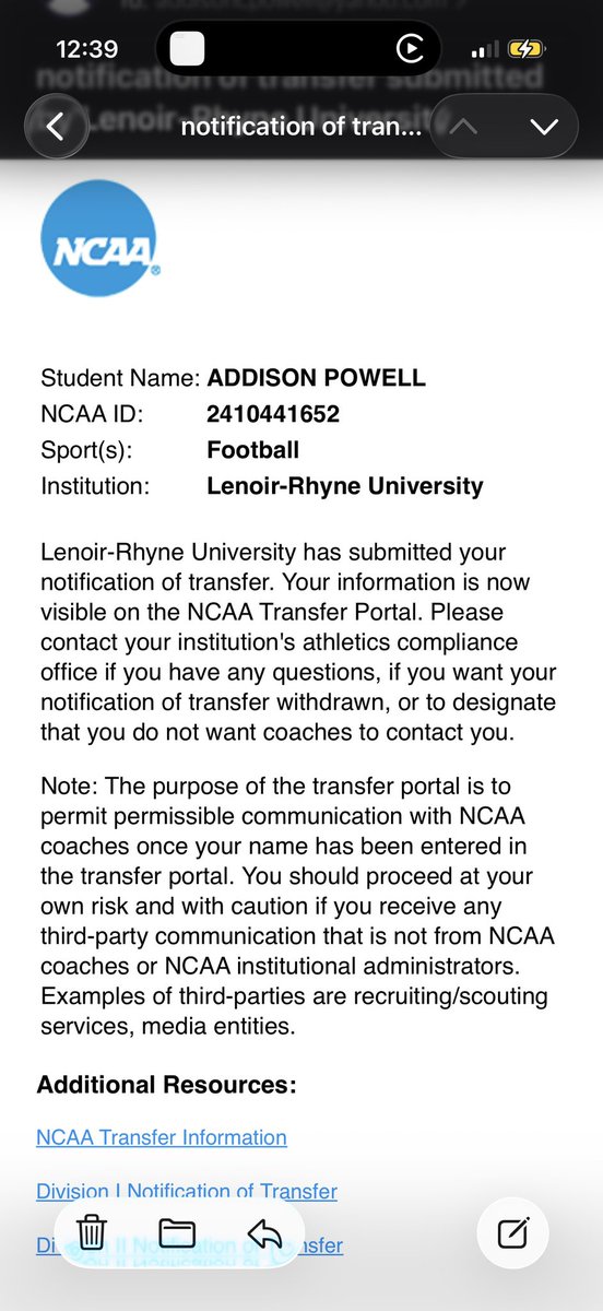 Addison Powell tweet media