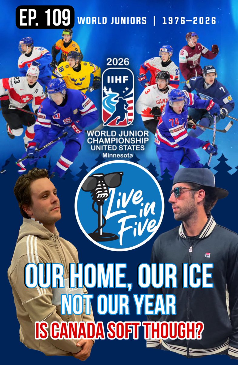 Live in Five tweet media