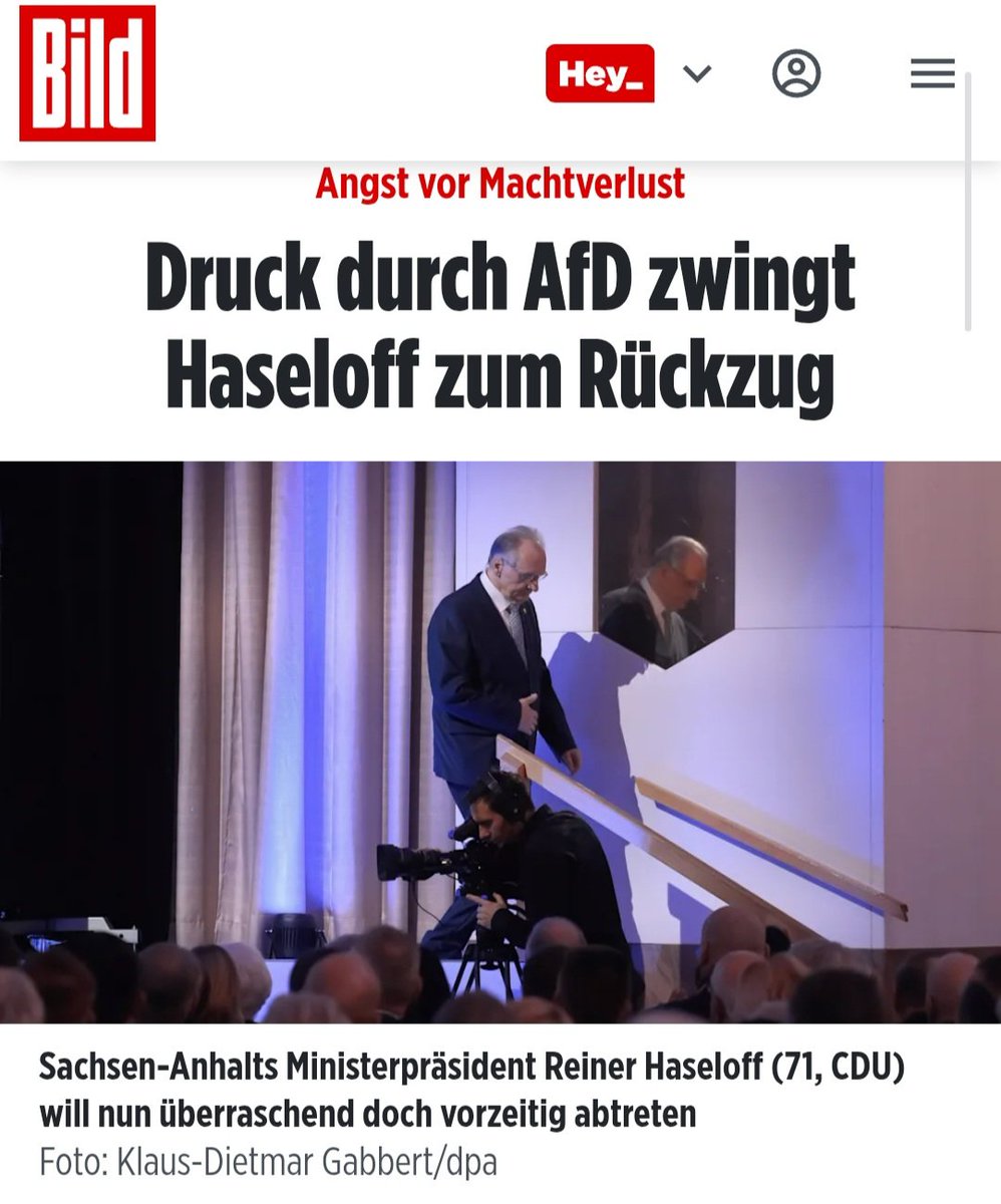 Gibt sogar die BILD jetzt zu, dass die AfD wirkt? 💙
