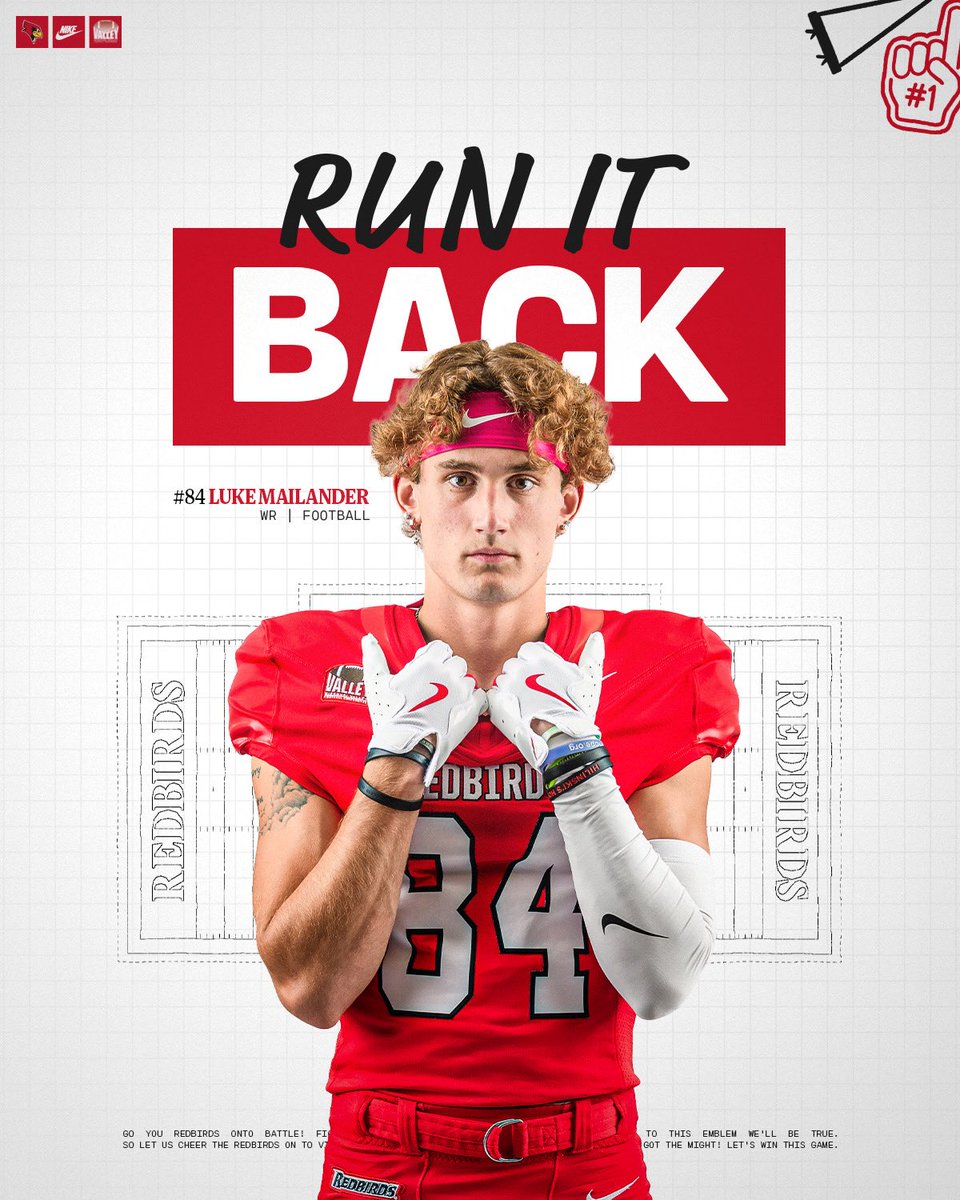 LukeMailander's tweet image. Job’s not finished‼️ @RedbirdFB