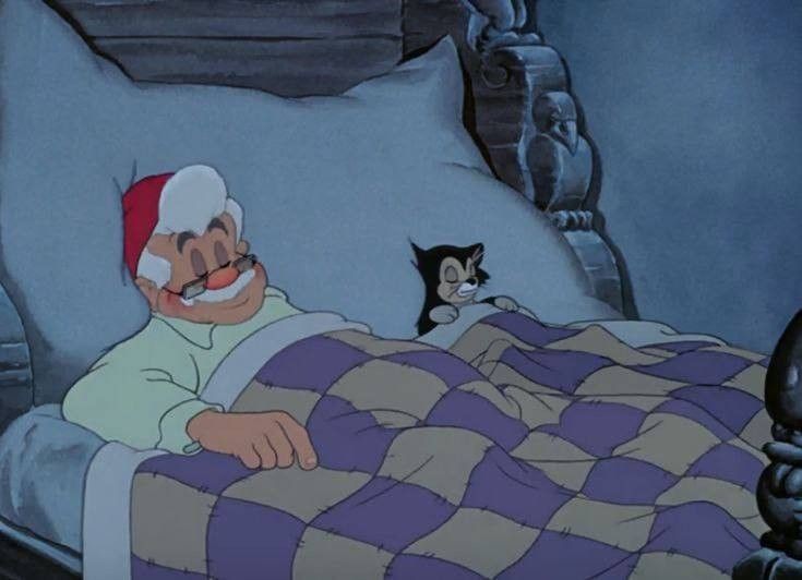 Buenas noches!! 😉

#disney #pinocho #gepetto #figaro #gato