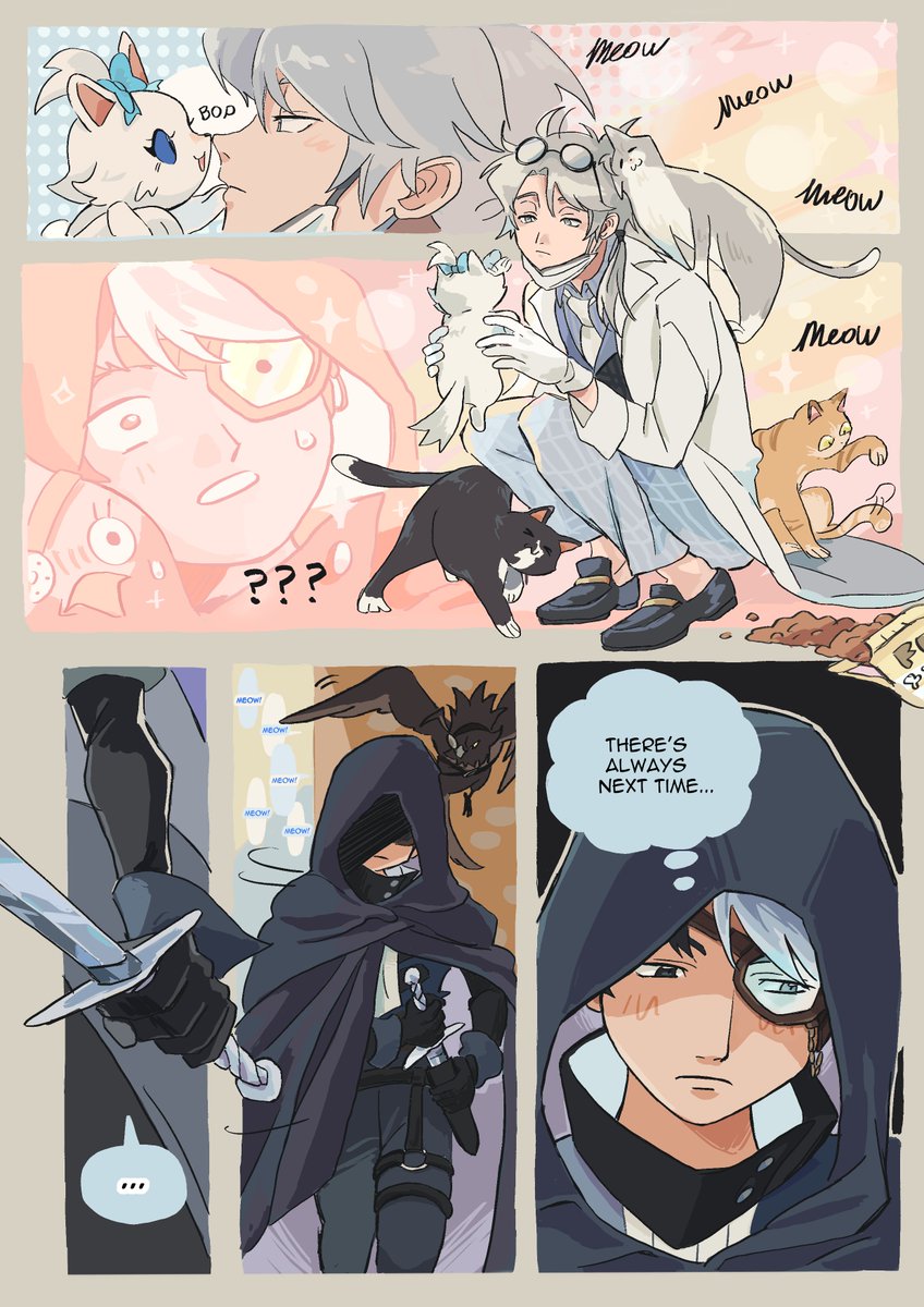 Short ⚰️🔮 comic for <a href="/divi6almer/">mika 🦴</a> , thank you so much 🥰#elisop