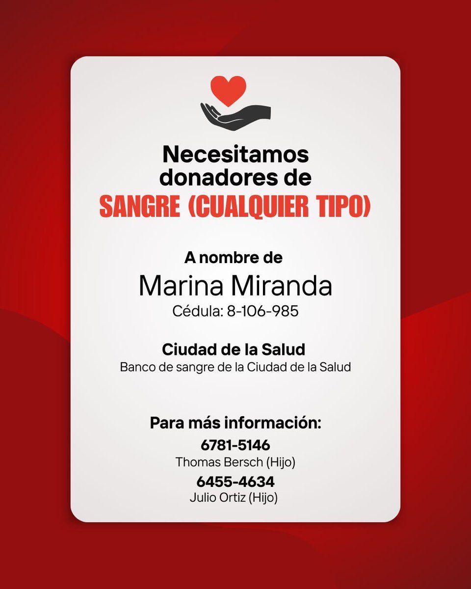 Alguien vive cuando alguien da. 🩸