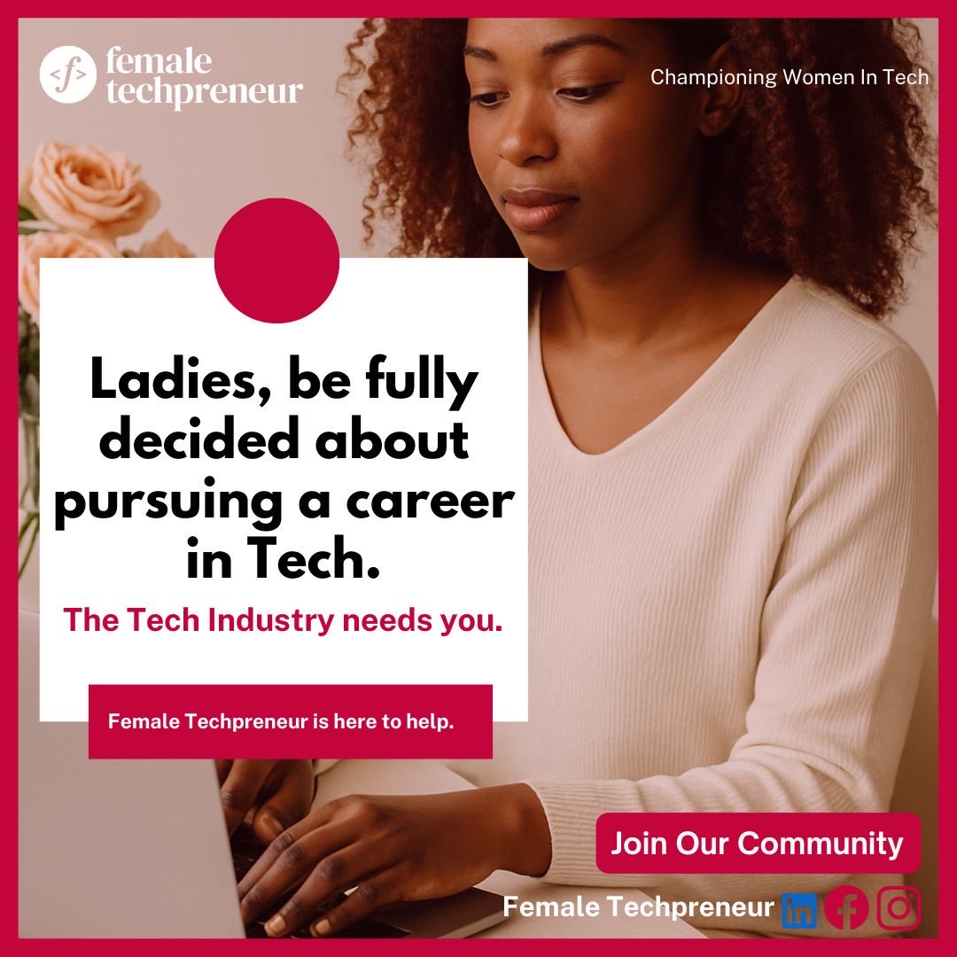 FeTechpreneur's tweet photo. Launch Your Tech Career with our Women In Futures Bootcamp https://t.co/zvwHQucBtZ