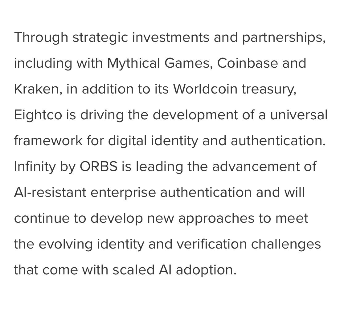 WinnerInStocks's tweet photo. 👀 $ORBS 
“With upcoming announcements in the pipeline, we're excited to share additional updates in the coming weeks."

https://t.co/6I8MJbmz3e

$COIN $BMNR $WLD $ETH #AI https://t.co/hilB7E6NCR