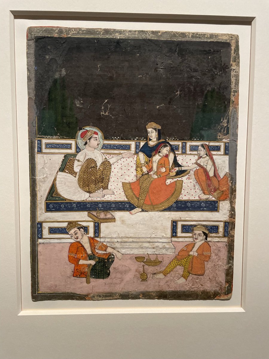 130年前のジャイプール王国の古い文書を使った絵画 130年前のジャイ