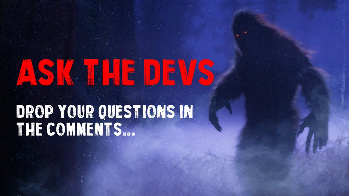 🌲 Been a while got questions? 👀
Ask us anything about BIGFOOT 🎮 the team 👥 or behind-the-scenes 🌲
We’re deep in the woods so some things stay secret for now 🤫
💬 Drop your Qs below. Nothing is off limits
❤️ Hit like if you’re ready to ask away we can feel the hype