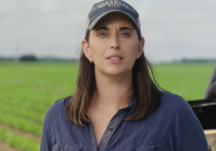RyanAFournier's tweet image. 🚨 BIG EXPOSE on Tom Cotton's Democrat challenger in Arkansas!

Hallie Shoffner is running as this "lifelong farmer" who supposedly "only ever wanted to farm", but the truth is she spent years as a radical left-wing activist working with Soros-funded groups in Peru. Back home she…