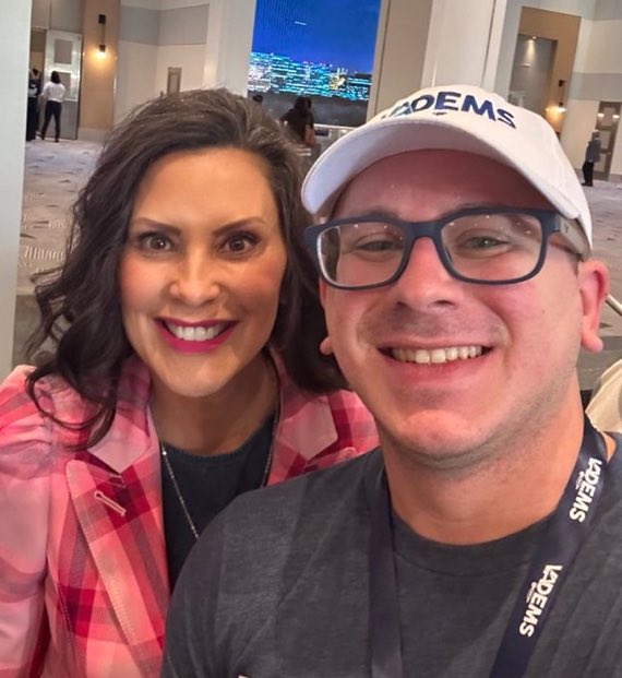 shoesonplease's tweet image. Gretchen Whitmer recently hung out with this prominent Virginia Dem now charged with child p***n

Groomin’ Gretch have any comment?