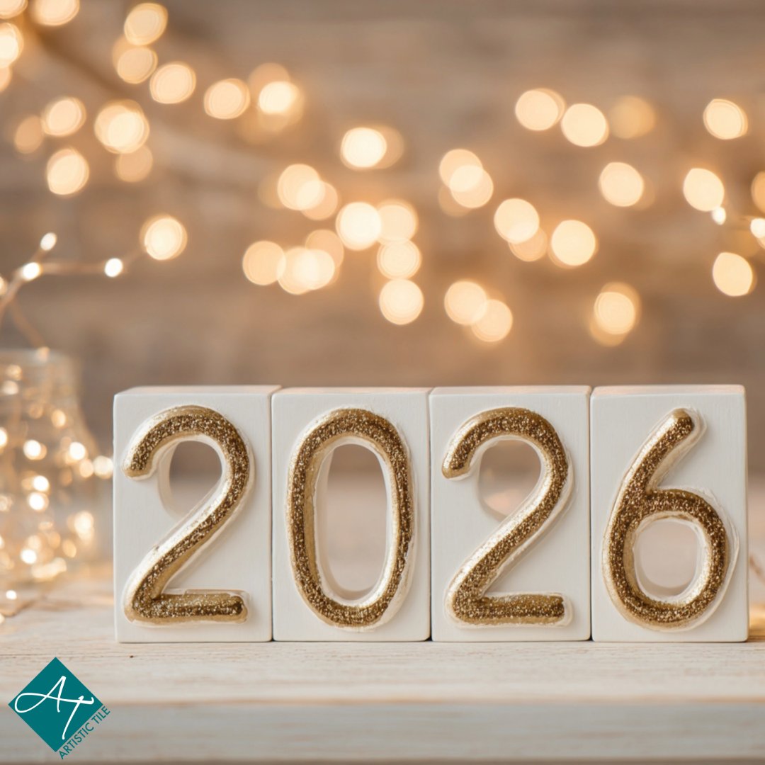 Theperfecttile's tweet image. Cheers to a new year of creativity, craftsmanship, and beautiful spaces. Wishing you a Happy New Year from the Artistic Tile team!

#ArtisticTile #HappyNewYear