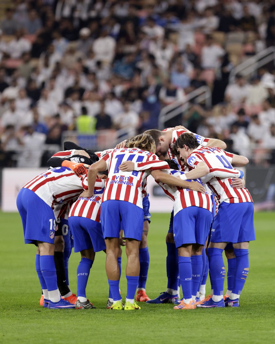 El <a href="/Atleti/">Atlético de Madrid</a> ha perdido 1-2 ante el Real Madrid con gol de <a href="/Asorloth/">Alexander Sørloth</a>.

Los rojiblancos quedan eliminados de la Supercopa en semifinales en un partido en el que fueron muy superiores, pero la contundencia, de nuevo, les penalizó y mucho.

Los sauditas y la RFEF ya tienen su final.