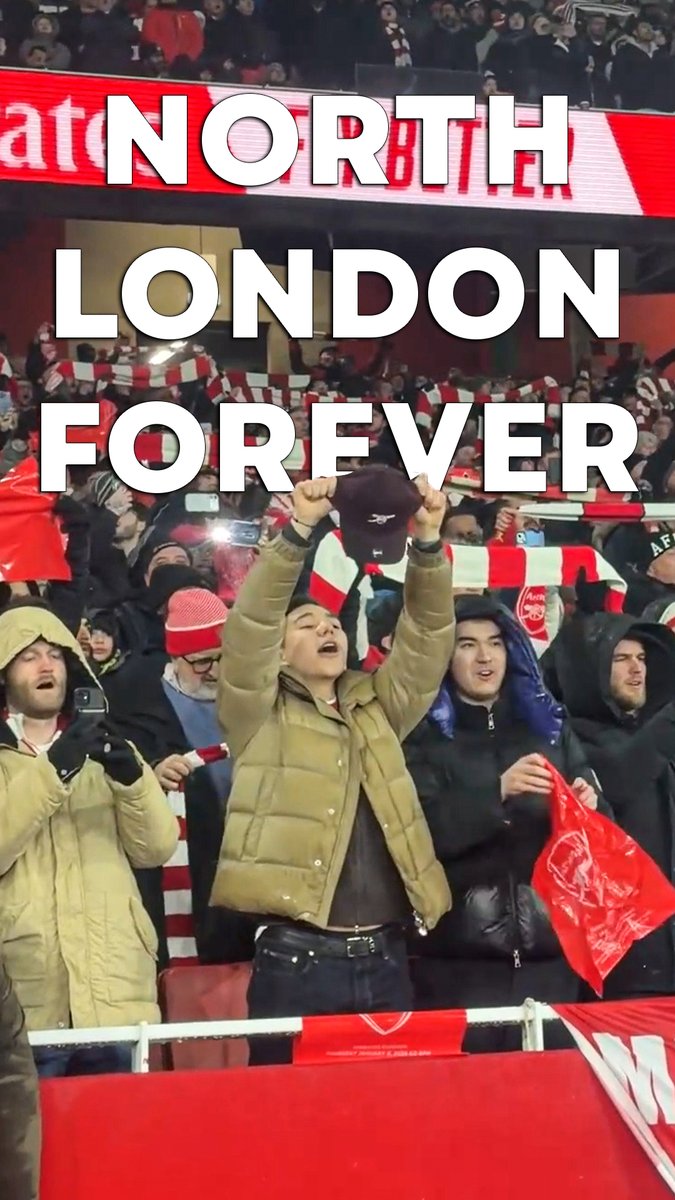 视频展示: 🔊 ‘The Angel’ rings around the Emirates Stadium b
